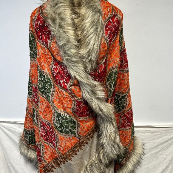 Pashmina shawl stole scarf for women | Wedding shawl | Bridal shawl | Shawl - Picture 8 of 13
